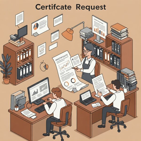 Richiesta certificati e disbrigo pratiche amministrative