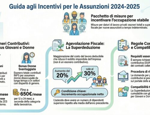 Incentivi assunzioni 2024-2025